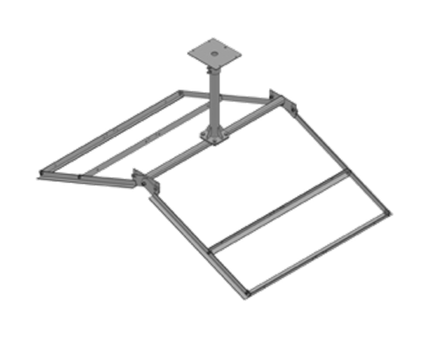 Starlink Roof Ridgeline/Peak Non-Penetrating Mount (Enterprise)
