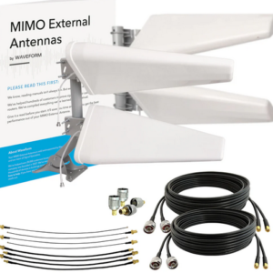 4x4 MIMO high-gain log periodic cellular antenna panel