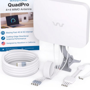 4x4 MIMO high-gain directional cellular antenna panel