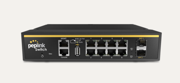 Peplink SD Switch 8 Port Rugged